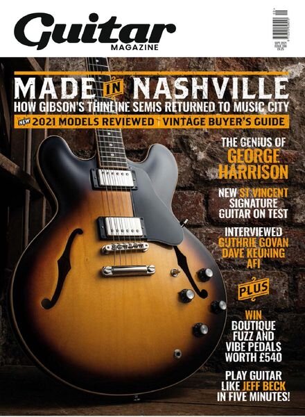 The Guitar Magazine – September 2021 Cover