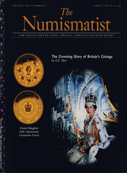 The Numismatist – April 1993 Cover