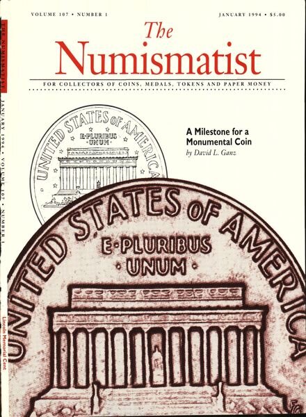 The Numismatist – January 1994 Cover