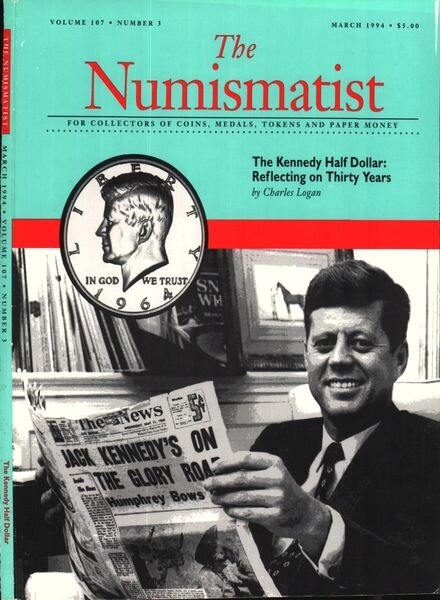 The Numismatist – March 1994 Cover