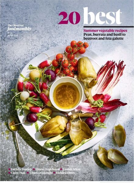 The Observer Food Monthly – 25 July 2021 Cover