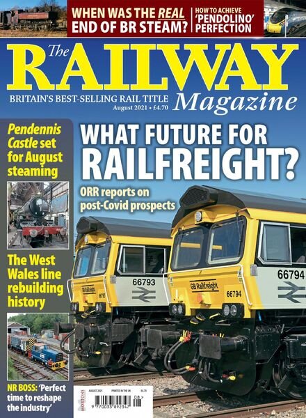 The Railway Magazine – August 2021 Cover