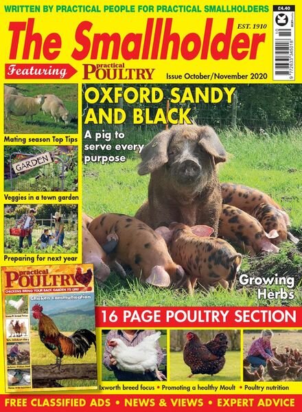 The Smallholder – October-November 2020 Cover