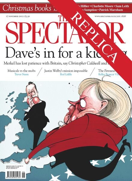 The Spectator – 17 November 2012 Cover