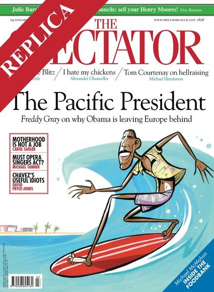 The Spectator – 19 January 2013 Cover