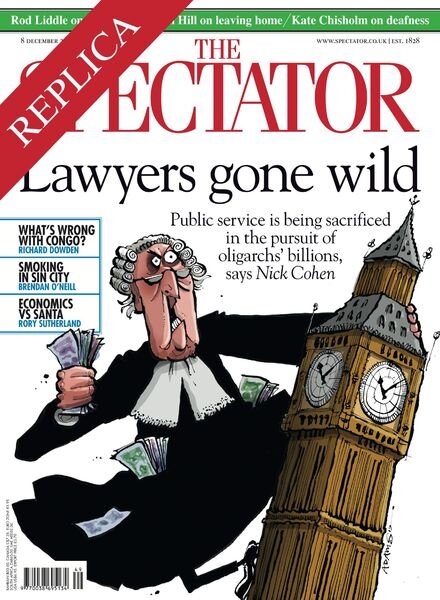 The Spectator – 8 December 2012 Cover