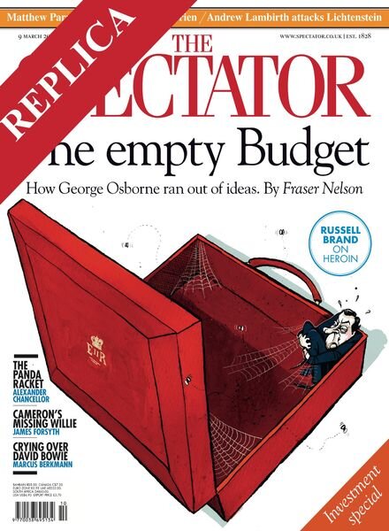 The Spectator – 9 March 2013 Cover