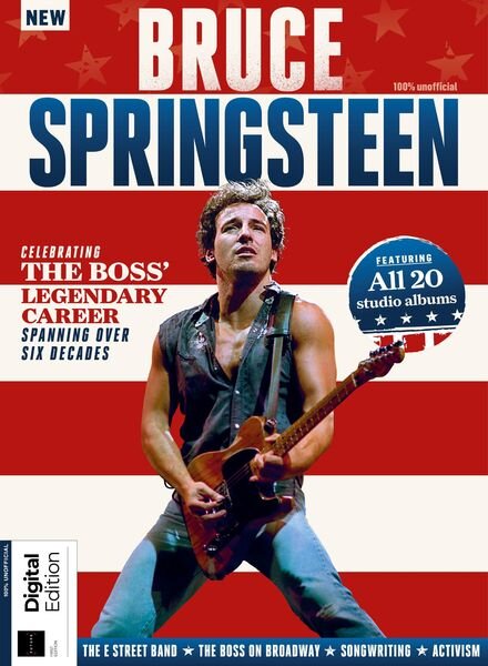 The Story of – Bruce Springsteen – 15 August 2021 Cover