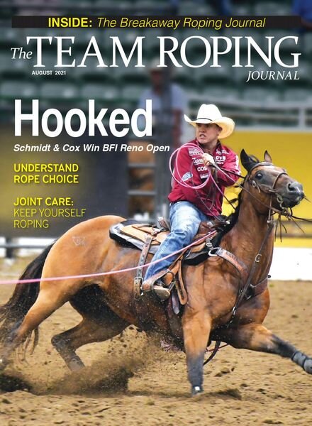 The Team Roping Journal – August 2021 Cover
