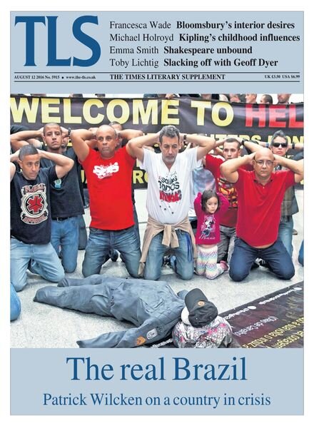 The Times Literary Supplement – 12 August 2016 Cover