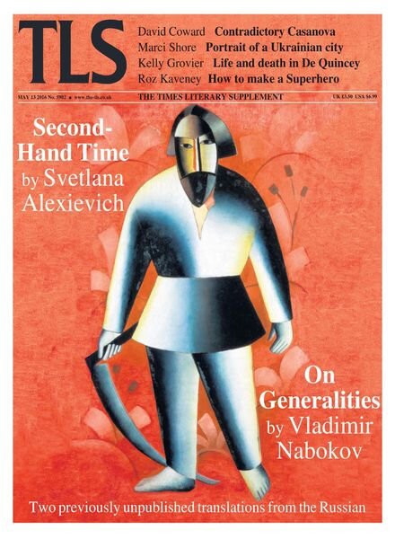 The Times Literary Supplement – 13 May 2016 Cover