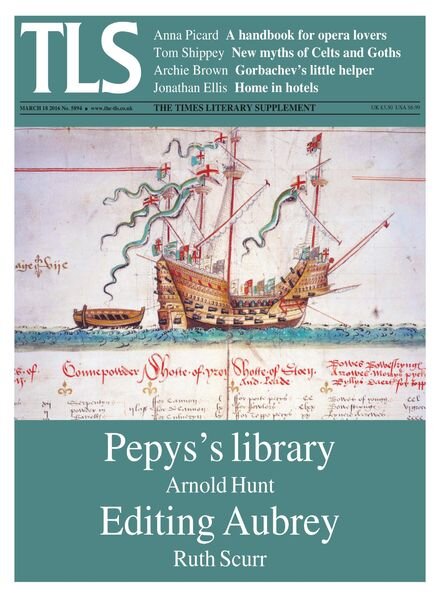The Times Literary Supplement – 18 March 2016 Cover