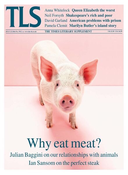 The Times Literary Supplement – 22 July 2016 Cover