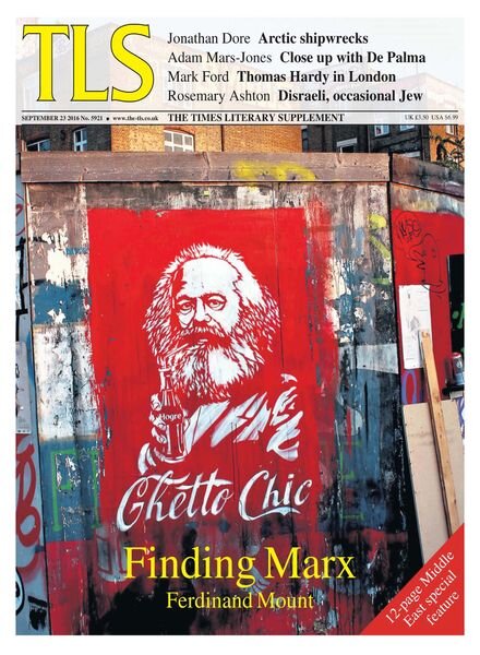 The Times Literary Supplement – 23 September 2016 Cover