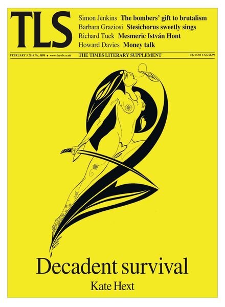 The Times Literary Supplement – 5 February 2016 Cover