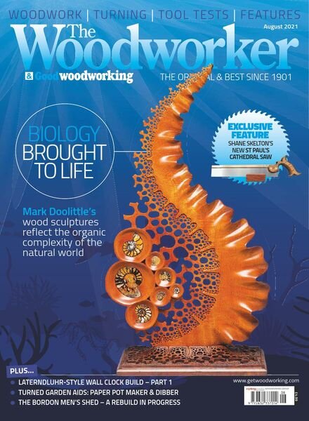 The Woodworker & Woodturner – August 2021 Cover
