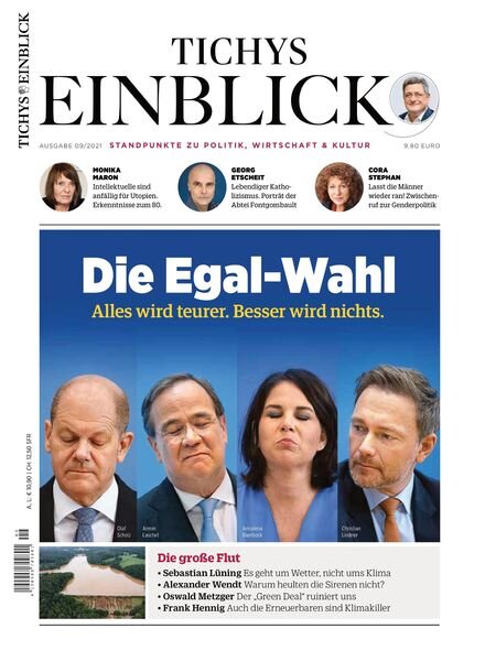 Tichys Einblick – August 2021 Cover