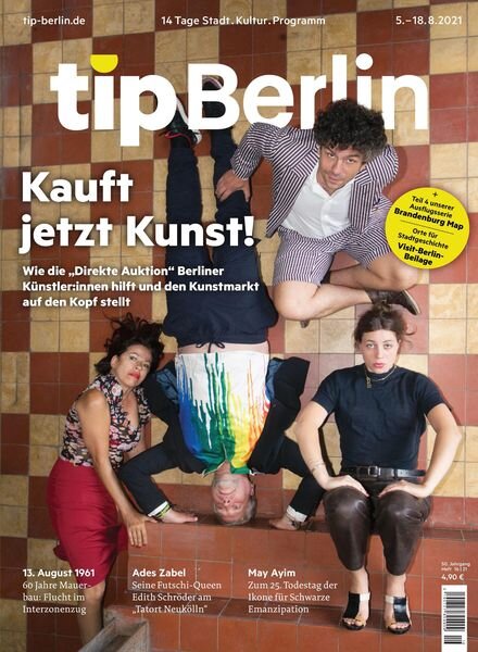 tip Berlin – 04 August 2021 Cover