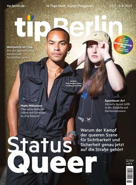 tip Berlin – 21 Juli 2021 Cover