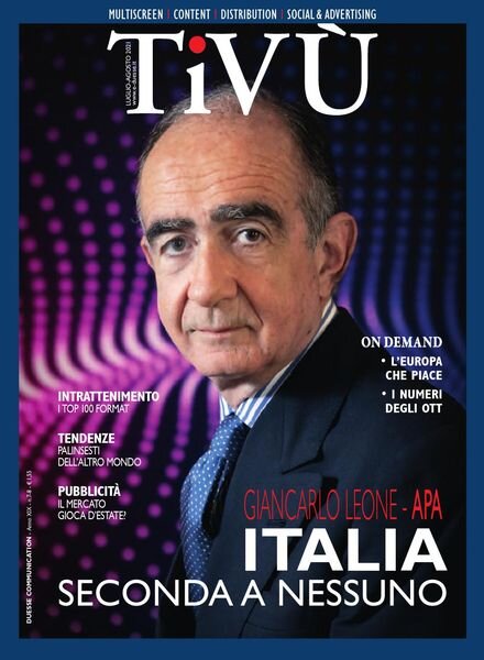 Tivu – Luglio-Agosto 2021 Cover