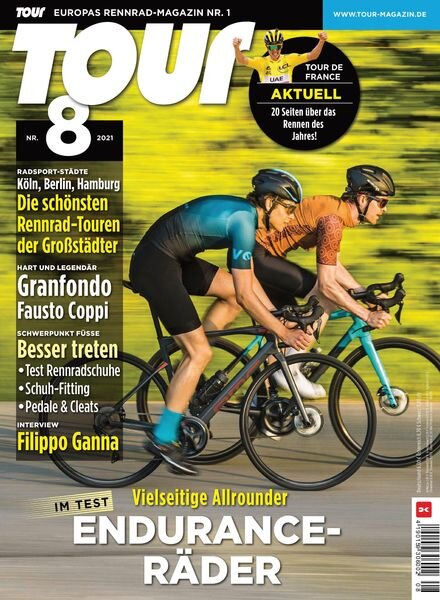 Tour – August 2021 Cover