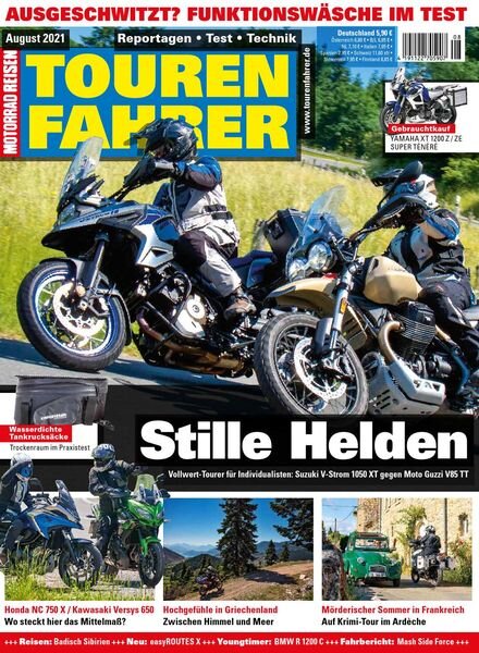 Tourenfahrer – August 2021 Cover