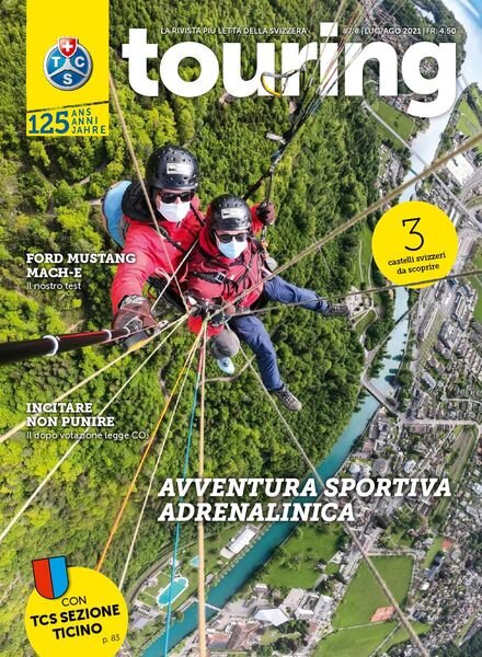 Touring Italiano – Luglio-Agosto 2021 Cover