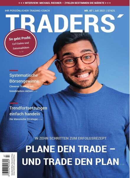 Traders’ – Juli 2021 Cover
