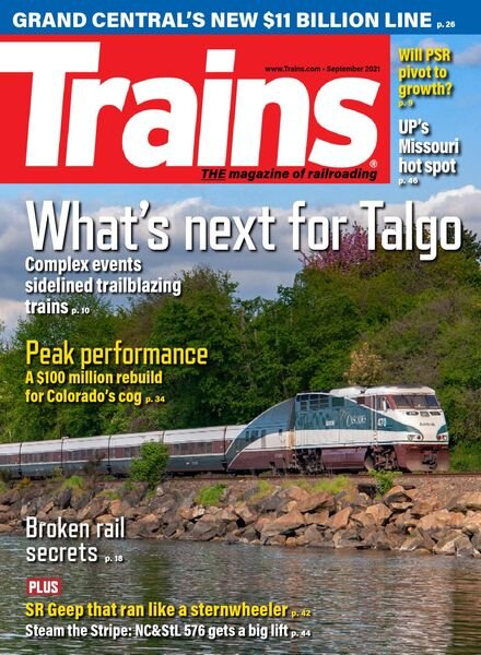 Trains – September 2021 Cover