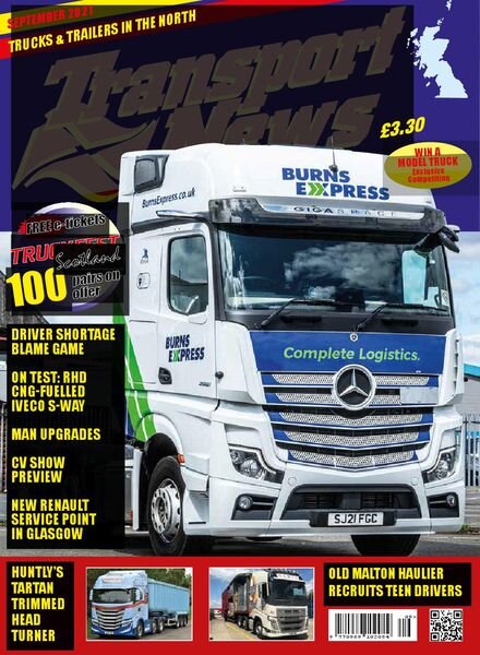 Transport News – September 2021 Cover