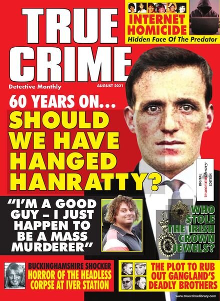 True Crime – August 2021 Cover