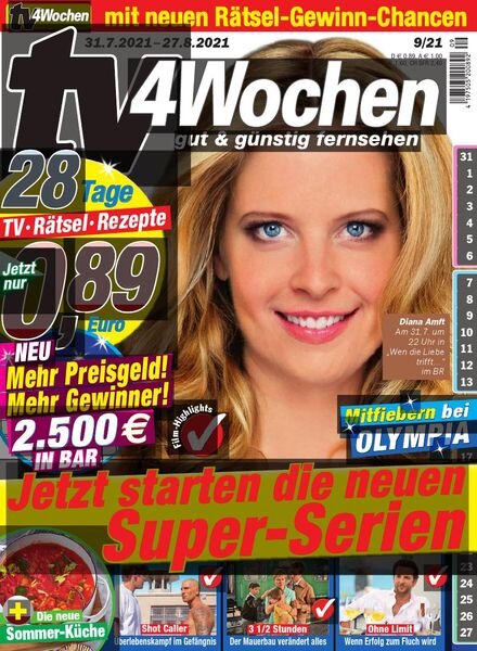 TV 4 Wochen – Nr.9 2021 Cover