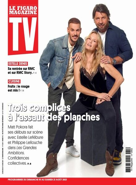 TV Magazine – 15 Aout 2021 Cover