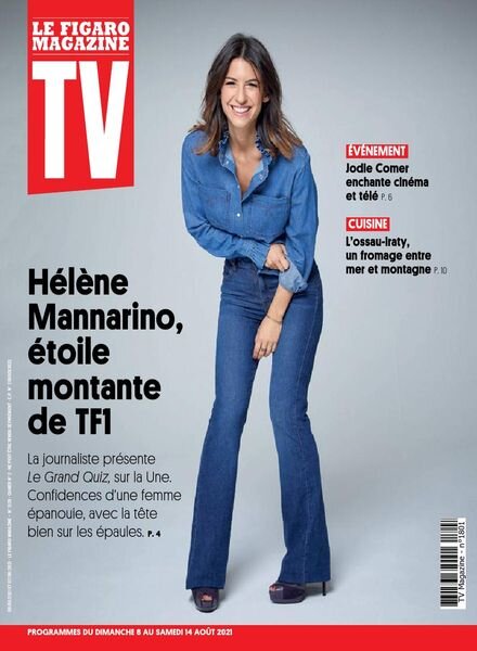 TV Magazine – 8 Aout 2021 Cover