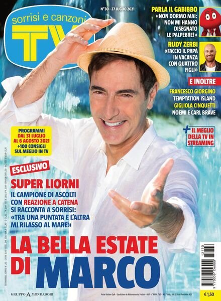 TV Sorrisi e Canzoni – 27 luglio 2021 Cover