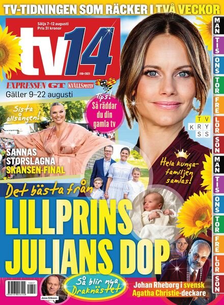 TV14 – 07 augusti 2021 Cover