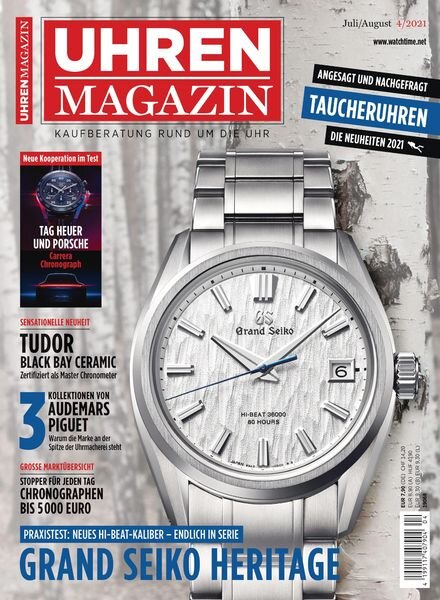 Uhren Magazin – 02 Juli 2021 Cover