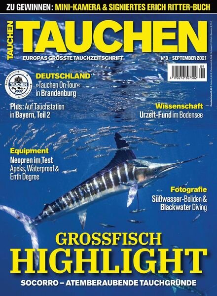 unterwasser – August 2021 Cover