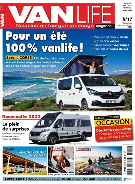 VanLife – Juillet-Septembre 2021 Cover