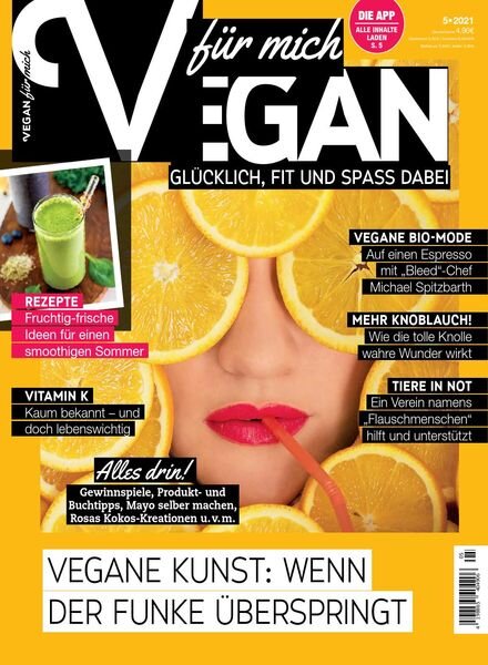 Vegan fur mich – August 2021 Cover