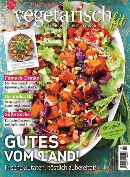 vegetarisch fit – 04 August 2021 Cover