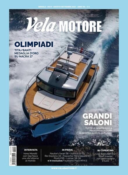 Vela e Motore – Settembre 2021 Cover