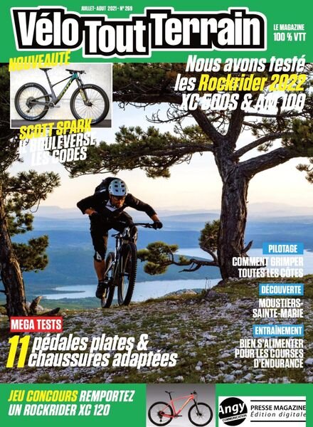 Velo Tout Terrain – Juillet-Aout 2021 Cover