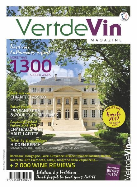 VertdeVin Magazine – June 2021 Cover
