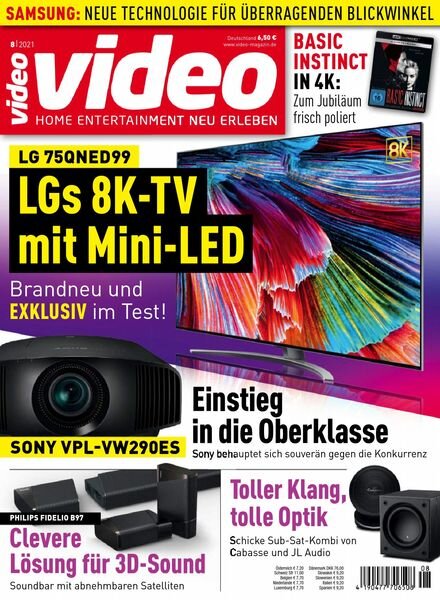 Video – August 2021 Cover