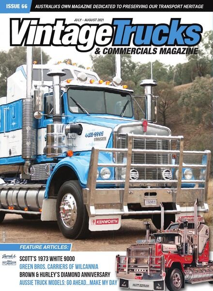 Vintage Trucks & Commercials – July-August 2021 Cover