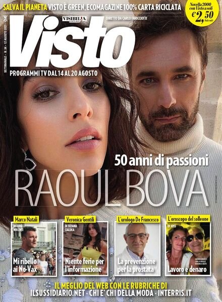 Visto – 12 Agosto 2021 Cover
