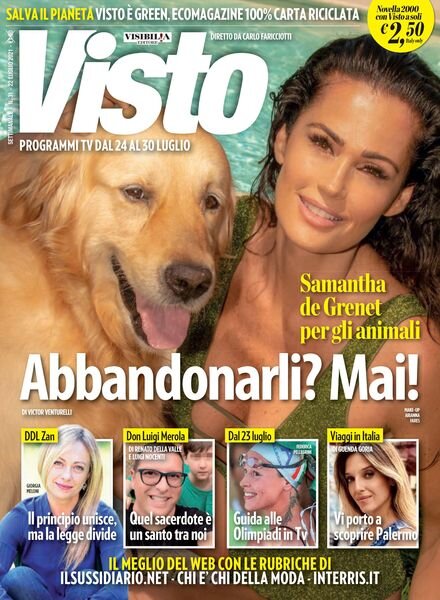 Visto – 22 luglio 2021 Cover