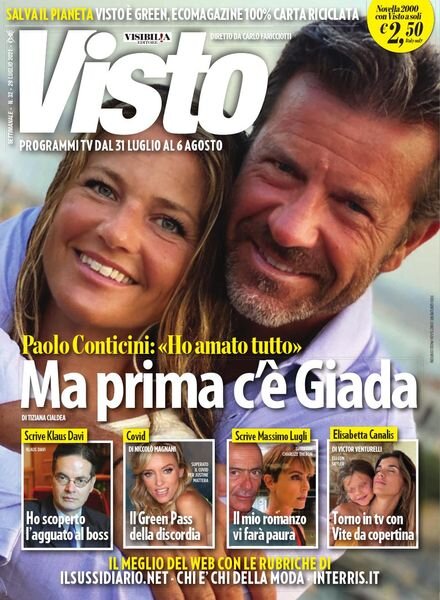 Visto – 29 Luglio 2021 Cover