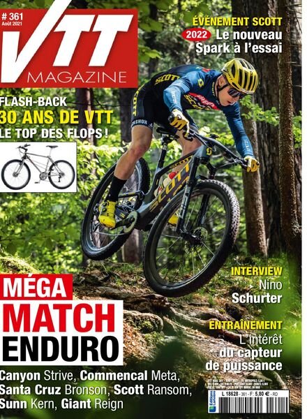 VTT Magazine – septembre 2021 Cover